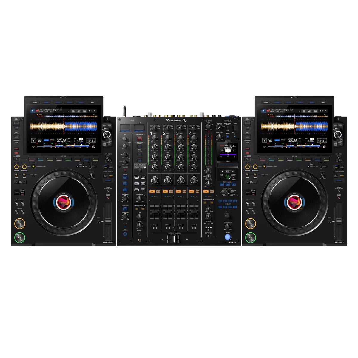 Pioneer Cdj 3000X (x2) + Djm A9